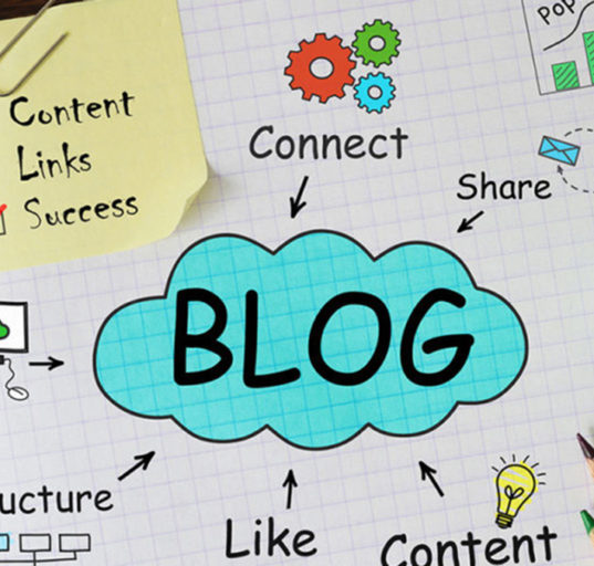 Blog content illustration