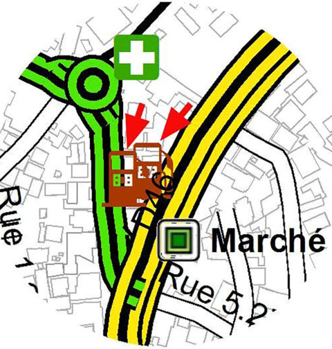 Cartographie infrastructures