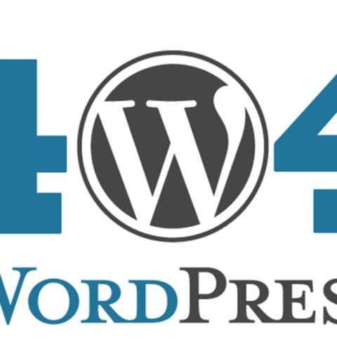 Erreur 404 WP