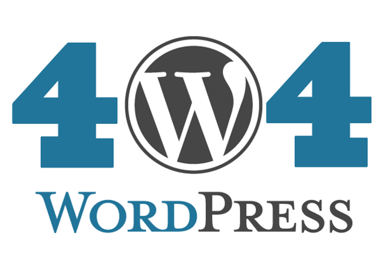Erreur 404 WP
