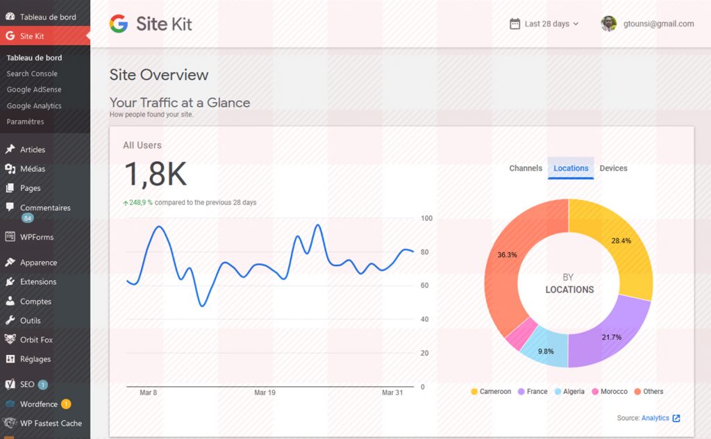 Google Site kit