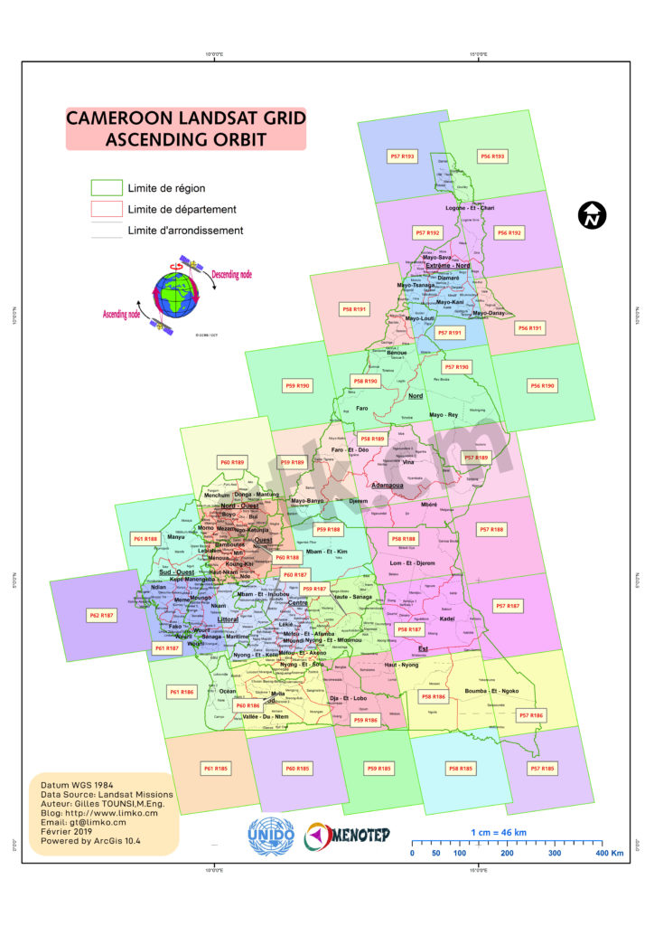 Cameroon Landsat Scenes