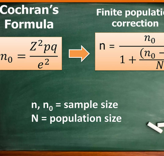 Sampling formular